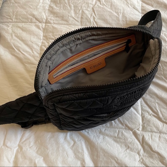 MZ Wallace Large Metro Belt Bag in Black gently used condition - Picture 4 of 4